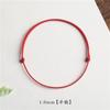Pulsera de Hilo Rojo Pequeña de Buena Suerte, Fortuna, Paz y Éxito, Tobillera de Hilo Rojo, Pulsera Tejida del Año del Zodiaco, Hilo Rojo de Protección de Buena Suerte
