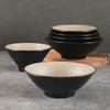 Estilo japonês melamina tigela pequena porcelana 5 polegadas tigela de arroz tigela de chifre tigela característica vintage tigela pequena para macarrão tigela de sopa comercial