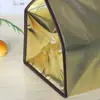 Producción profesional de fábrica de bolsa térmica de picnic para llevar, se puede imprimir logo, bolsa térmica portátil recubierta de no tejido, venta al por mayor