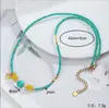 Colar de Cristal Natural Popular Transfronteiriço Corrente de Suéter de Cristal Colar Longo Outono e Inverno Joias Boêmias Atacado