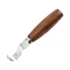 Cuchillo de Talla Madera de Nogal Negro Cuchillo de Talla Cuchillo Pala Cuchillo Universal Cuchillo de Detalle Cuchillo Plano Cuchillo Inclinado Herramienta de Talla