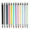 Lápiz de color eterno de 12 colores borrable con mina de color para una postura positiva, bolígrafo de color para niños, lápiz de dibujo para estudiantes que no se corta.