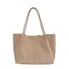 Bolso retro de gran capacidad para ir al trabajo para mujer, nuevo bolso de hombro casual simple 2026, bolso de mano tote para otoño e invierno