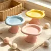 Tigela de cerâmica única em formato de urso para ração de animais de estimação, tigela para animais de estimação, tigela para gatos, prato para gatos, tigela para cachorros, bandeja
