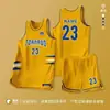Conjunto de uniforme de baloncesto para hombre, estampado para escuela, entrenamiento de equipo, competición, camiseta personalizada de secado rápido estilo americano, uniforme de equipo