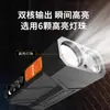 Luz Fuerte con Luz Lateral, Luz de Trabajo Magnética de Alto Brillo, Linterna Táctica EDC Recargable Portátil para Iluminación de Emergencia Brillante