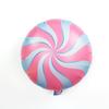 Balão de alumínio em forma de pirulito de moinho de vento de 18 polegadas/anel de nove palavras em forma de pirulito decoração de festa de aniversário de bebê balão