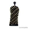Golf Golden Skull Remache Funda Palo Madera Empuje Funda Palo 1/3/5/UT Palo Madera Protección Cabeza Semicircular Forma L