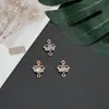 Set de Colgantes con Circonita Microincrustada de Gran Venta Transfronteriza, Accesorios de Joyería Hechos a Mano DIY Galvanizados, Materiales para Pulseras, Aretes y Pasadores