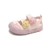 Sandalias Deportivas Cerradas para Niñas 2026 Verano Nuevo Modelo Zapatos de Princesa con Flores para Niños Huecos Casuales Zapatos de Playa