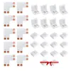 Fita de LED de Baixa Tensão de 3 Pinos Sem Conector de Solda 8mm Água Corrente Tricolor 2835 Cor Mágica 5050 Fita de Luz 10mm Cabeça Única