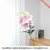 Flores de Lirio de Madera de Pétalos Grandes Se Exhiben en la Sala de Estar con Varios Arreglos Florales Combinados con Piezas Decorativas Suaves y Arreglos Florales en Jarrones en la Entrada