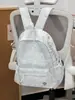 Mochila Bordada con Letras Estilo Coreano para Hombres y Mujeres, Mochila para Estudiantes de Secundaria y Universidad, Diseño de Nicho, Mochila Casual de Gran Capacidad