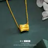 Loja de ouro com o mesmo estilo de pulseira de cintura fina olho de gato dourado areia pingente Passepartout pulseira olho de gato escovado moda versátil presente