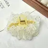 2024 nuevo clip para el cabello grande de gasa de burbujas, clip para el cabello, accesorios para el cabello, clip para el cabello, clip de tiburón para niños, parte posterior de la cabeza