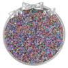 Cuentas de vidrio color plata rellenas de proteína de super alta calidad cuentas de arroz cuentas sueltas material para accesorios de bricolaje con cuentas pulsera accesorios de joyería