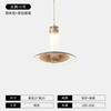 Lâmpada de Parede LED Criativa para Quarto, Mesa de Cabeceira, Sala de Estudo, Corredor, Lâmpada de Parede Moderna Simples de Metal e Vidro, Lâmpada Moderna Nórdica para Sala de Estar