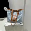 Bolsa de Grande Capacidade Moda Tendência Estilosa Casual Retrô Bolsa de Ombro Feminina Outono e Inverno 2025 Nova Bolsa Tote