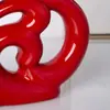 Adornos Modernos Minimalistas de Cerámica para Sala de Estar con el Carácter "" (Fortuna), Estante para vinos, Armario para vinos, Decoraciones para mueble de TV, Lujo ligero para mudarse a una casa nueva
