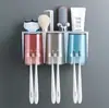 Suministros para el baño del hogar utensilios domésticos lavabo cepillo de dientes pasta de dientes estante de almacenamiento de baño montado en la pared