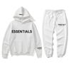 Fearofgod Conjunto de Moletom Essentials Multilinha Novo Sudadora com Forro de Lã Unissex W Estilo Tendência
