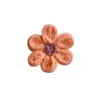 Estilo Xiaoxiang Lana Hecho a Mano Flor Tridimensional Corsage Accesorios para Mujer Primavera y Otoño Nuevo Suéter de Punto Prenda Piezas de Flor Decorativas