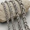 Colar de Pérolas com Quilha de Aço Titânio Presente de Aniversário Masculino Não Desbota Moda Versão Japonesa e Coreana Hip-Hop Aço Inoxidável Joias Masculinas e Femininas