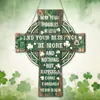 Popular St Transfronterizo. Decoraciones de Madera Colgantes de Trébol para el Día de San Patricio para el Hogar, Granja, Porche