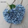 Simulação de casamento hortênsia 5 grandes hortênsias arranjo de flores guia de caminho de casamento decoração de casa flor artificial adereços de fotografia atacado