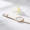Venta Directa de Fabricante al Por Mayor de Relojes Nuevos para Mujer, Estilo Casual Sencillo con Correa de Piel con Patrón de Lichi, Cuarzo, Pedido Mínimo en Lotes Pequeños