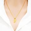 Conjunto de Hada Zorro Imitación Oro 24K Estilo Antiguo Joyería para Mujer Venta al por Mayor Oro de Arena de Lujo Zorro y Mapache Accesorios Populares Transfronterizos