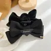 Acessórios de Cabelo Laço Grande da Princesa Velvet Grampo de Cabelo Primavera e Outono Headwear Feminino Pinça de Tubarão de Alta Qualidade