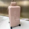 Malas espessas de grande capacidade 50 Case de rodinhas de celebridade da Internet roda universal 32 Case de couro de aparência sofisticada mala com senha para homens e mulheres