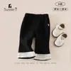 Calça de Fleece para Meninas Calça de Moletom de Inverno para Bebê Nova 2025 Calça Casual Infantil Calça Grossa para Bebê Menina de Inverno