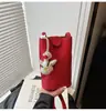 2025 Bolsa Pequena Quatro Estações Bolsa para Celular Bolsa Versátil da Moda Bolsa de Ombro Único Transversal Bolsa Pequena com Textura de Lichia Bolsa Saco Texturizada