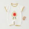 Roupas de verão para bebês, pijamas finos e discretos Harper para recém-nascidos, roupas de verão para bebês recém-nascidos classe A