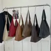 Bolso Tote de Piel Suave de Alta Gama Estilo Coreano para Mujer Verano 2025 Gran Capacidad Retro Simple Bolso de Hombro para el Trabajo