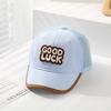 Gorra de red para bebé de comercio exterior verano nuevo parasol protector solar gorra de béisbol para niños viaje al aire libre gorra comodín al por mayor