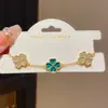 Pulsera Deslizante de Flor de Acetato con Circonita Estilo Francés, Pulsera de Lujo Ligero de Gama Alta, Joyería Dulce Exquisita y Versátil para Mujeres