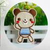 Parches Bordados de Oso, Parches Adhesivos Termoadhesivos para Ropa, Parches Bordados Planos de Dibujos Animados, Fábrica de Parches Bordados con Logo