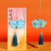 Saquito perfumado con colgante de pez Koi, Bolsa de la suerte, Colgante saquito para la salud y la felicidad, Amuleto de la paz, Venta directa del fabricante, Personalizable