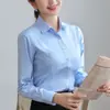 Vestido Camisa Blanca Mujer Manga Corta Larga Estilo Coreano para Viajar Cuello Blanco Ropa de Negocios Camisa Versátil Ropa de Trabajo Camisa Básica