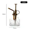 Al por mayor Nuevo Riego Retro Estampado Girasol Vitral Pequeña Regadera Presión Jardinería Tetera de Riego para Uso en Casa