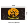 Tecido de Fundo Personalizado para Halloween Transfronteiriço Cortina de Porta Bandeira de Jardim Faixa Casal Dia dos Mortos Suprimentos para Festa em Bar Bandeira