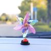 Adornos para coche, color del coche, pequeño molino de viento, decoración interior con el viento giratorio, motocicleta, coche eléctrico, molino de viento, decoración