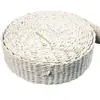 Fita de Fibra de Amianto Resistente à Temperatura para Vedação de Porta de Forno, Fita para Isolamento e Envolvimento de Tubos, Fita de Amianto de 5mm com Alta Resistência à Temperatura