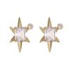 Pendientes de aguja de plata 925 con diseño de nicho de alta gama para mujer, pendientes largos con borlas y relámpagos de circón, ligeros y de lujo que combinan con todo.