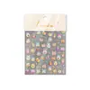 Tomoni Papel de Alívio para Nail Art Celebridade da Internet Explosões 3D Meninas Fofas Unha Cenoura Monstro de Unha Mix