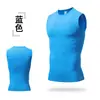 Chaleco de Compresión para Entrenamiento de Baloncesto para Hombres, Chaleco de Fitness Amazon, Chaleco de Compresión de Capa Base de Atletismo de Secado Rápido de Alta Elasticidad para Correr