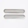 Adecuado para Panel de Puerta Delantera Zeekr 25 Mix Salida de Aire Superior Cubierta de Bocina a Prueba de Polvo Pegatina Decorativa de Acero Inoxidable Accesorios